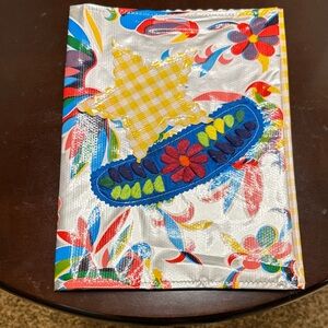 Consuela Yellow Checkered Cover with Logo Patch